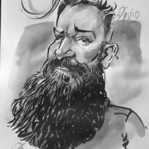 Caricature-homme-barbe-1901