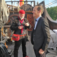 Champol Silhouettiste en prestation