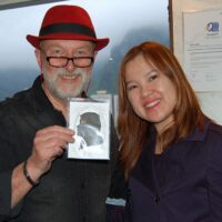 Champol Silhouettiste en prestation