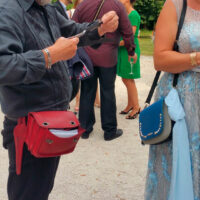 Champol Silhouettiste en prestation