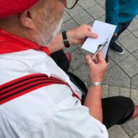 Champol Silhouettiste en prestation