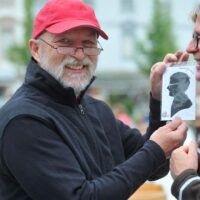 Champol Silhouettiste en prestation