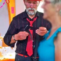 Champol Silhouettiste en prestation